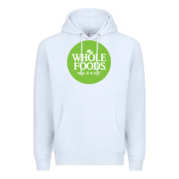 White Whole Foods Market Premium Hoodie - artisFamous