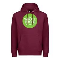 Burgundy Whole Foods Market Premium Hoodie - artisFamous