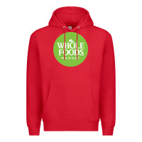 Red Whole Foods Market Premium Hoodie - artisFamous