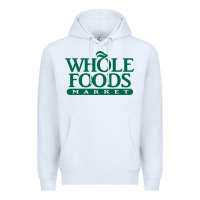 White Whole Foods Market Premium Hoodie - artisFamous