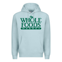 Blue Mist Whole Foods Market Premium Hoodie - artisFamous