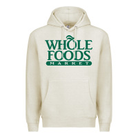 Oatmeal Heather Whole Foods Market Premium Hoodie - artisFamous