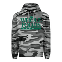 Slate Camo Whole Foods Market Premium Hoodie - artisFamous
