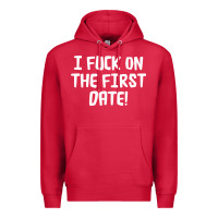 Cardinal i f'ck on the first date Premium Hoodie - artisFamous