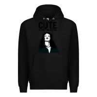 Black cute is what we aim for Premium Hoodie - artisFamous