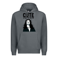 Rock cute is what we aim for Premium Hoodie - artisFamous