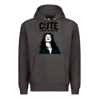 Smoke cute is what we aim for Premium Hoodie - artisFamous