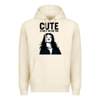 Tofu cute is what we aim for Premium Hoodie - artisFamous