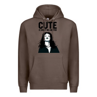Coffee cute is what we aim for Premium Hoodie - artisFamous