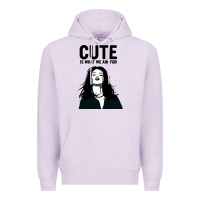 Lilac cute is what we aim for Premium Hoodie - artisFamous