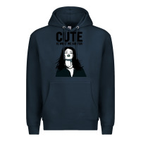 Navy cute is what we aim for Premium Hoodie - artisFamous