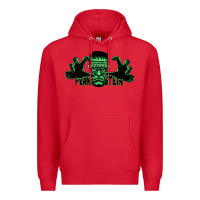 Red The Frankenstein Premium Hoodie - artisFamous