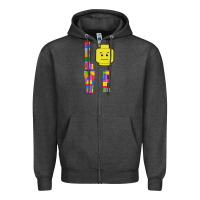 Charcoal Heather love Zipper Hoodie - Bettercallsaul