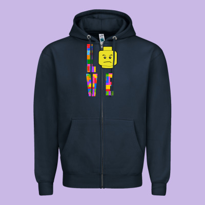Love Zipper Hoodie Designed By Bettercallsaul