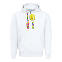 White love Zipper Hoodie - Bettercallsaul