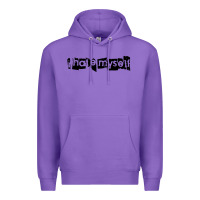 Purple i hate myself Premium Hoodie - artisFamous