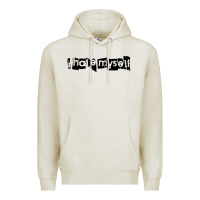 Oatmeal Heather i hate myself Premium Hoodie - artisFamous