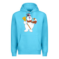 Ocean Blue Frosty The Snowman New Sku Premium Hoodie - artisFamous