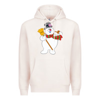 Pale Pink Frosty The Snowman New Sku Premium Hoodie - artisFamous