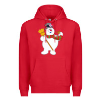 Red Frosty The Snowman New Sku Premium Hoodie - artisFamous