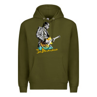 Army Green bonamassa guitar Premium Hoodie - artisFamous