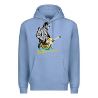 Colony Blue bonamassa guitar Premium Hoodie - artisFamous