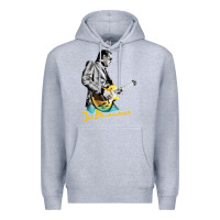 Heather Grey bonamassa guitar Premium Hoodie - artisFamous