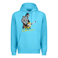 Ocean Blue bonamassa guitar Premium Hoodie - artisFamous