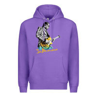 Purple bonamassa guitar Premium Hoodie - artisFamous