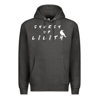 Charcoal Heather lilith woman figure Premium Hoodie - artisFamous