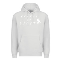 Dove Grey lilith woman figure Premium Hoodie - artisFamous