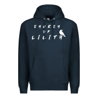 Navy lilith woman figure Premium Hoodie - artisFamous
