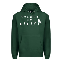 Sports Green lilith woman figure Premium Hoodie - artisFamous