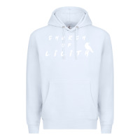 White lilith woman figure Premium Hoodie - artisFamous