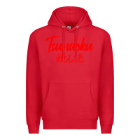 Red TSUNDOKU JAPANESE TYPOGRAPHY Premium Hoodie - artisFamous
