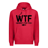 Cardinal where's the fish Premium Hoodie - artisFamous
