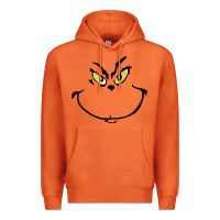 Carrot Grinch Face Premium Hoodie - artisFamous