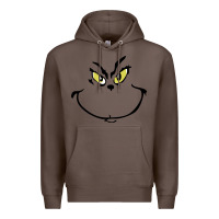 Coffee Grinch Face Premium Hoodie - artisFamous