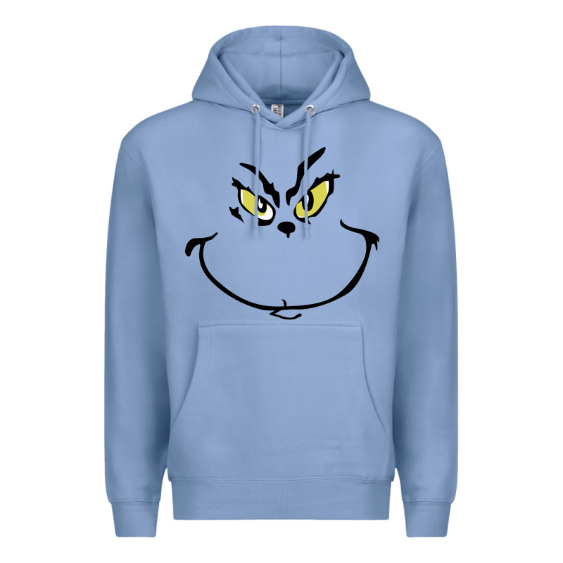 Grinch Face Premium Hoodie by artisFamous | Teevron