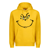 Lemon Grinch Face Premium Hoodie - artisFamous