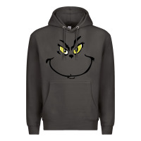Smoke Grinch Face Premium Hoodie - artisFamous