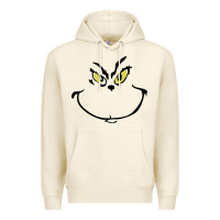 Tofu Grinch Face Premium Hoodie - artisFamous