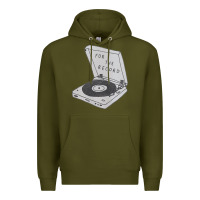 Army Green for the record Premium Hoodie - artisFamous