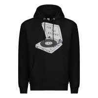 Black for the record Premium Hoodie - artisFamous