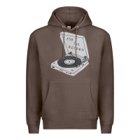 Coffee for the record Premium Hoodie - artisFamous