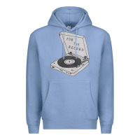 Colony Blue for the record Premium Hoodie - artisFamous