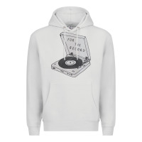Dove Grey for the record Premium Hoodie - artisFamous