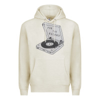 Oatmeal Heather for the record Premium Hoodie - artisFamous