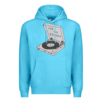 Ocean Blue for the record Premium Hoodie - artisFamous