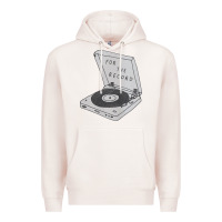 Pale Pink for the record Premium Hoodie - artisFamous